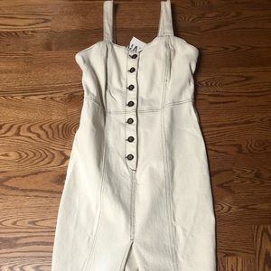 Zara denim dress NWT size M
